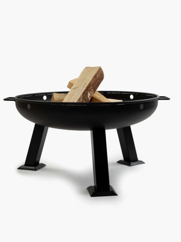 Fire Pit - Large Portable Fire Pit for Outdoor Cooking - Heavy Duty Outdoor Fire Pit for Camping and Backyard Patios